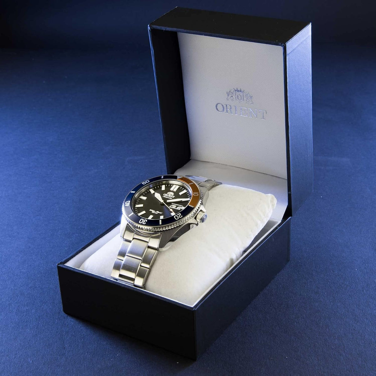 Orient Kanno Reloj japonés automático/de cuerda manual estilo buceador