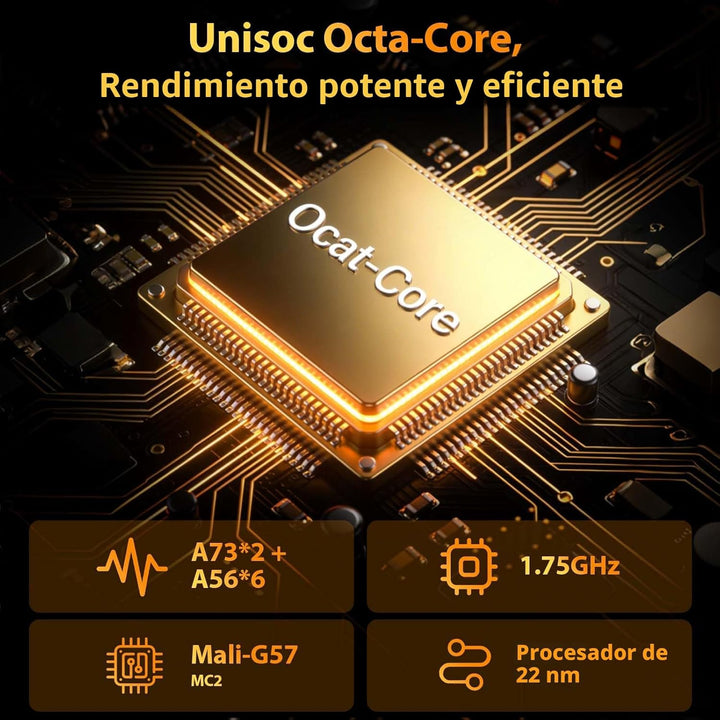 Tablet Android 2026 con teclado, tableta Android 16 mejorada con 26...