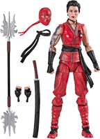 G.I. Joe Classified Series #124, Kim Jinx Arashikage, figura de acción coleccionable ninja de 6 pulgadas con 7 accesorios
