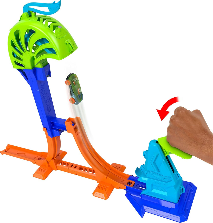 Hot Wheels Juego de autos y pistas de juguete Stunt Tracks