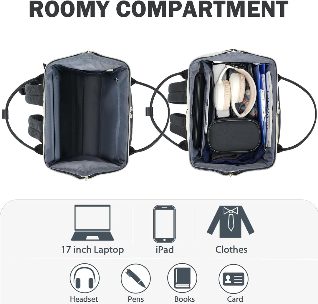 KROSER Mochila para computadora portátil de 15.6 pulgadas, mochila...