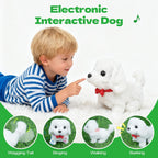 YOUGAANY 2026 New White Pets Walking Puppy Perro