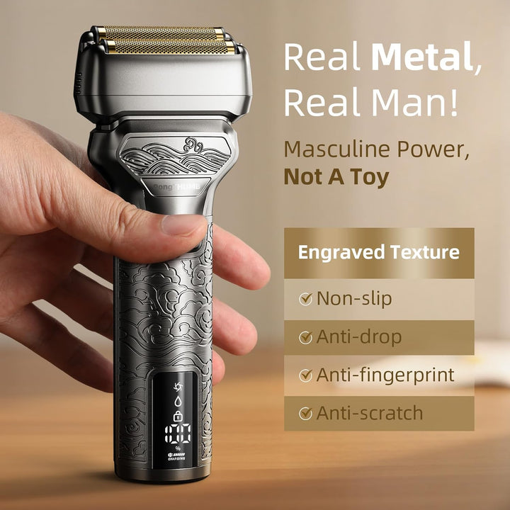 Maquinilla de afeitar eléctrica para hombres afeitadora