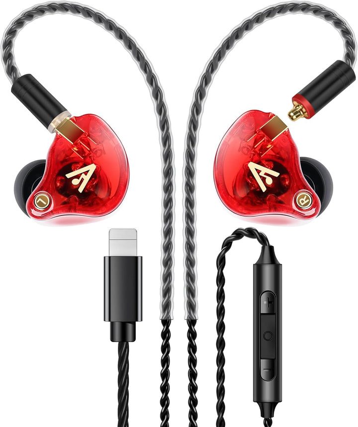 Vibes - Auriculares con cable de 6.8 fl oz, auriculares de alta fid...