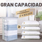 TAILI Paquete de 4 bolsas de almacenamiento al vacío, cubo jumbo (31 x 40 x