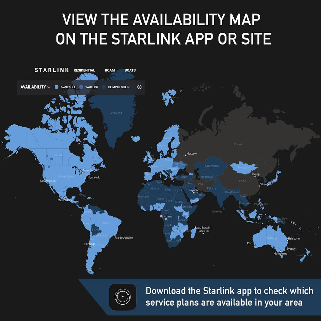 Kit estándar SpaceX Starlink Gen 3 Internet de alta