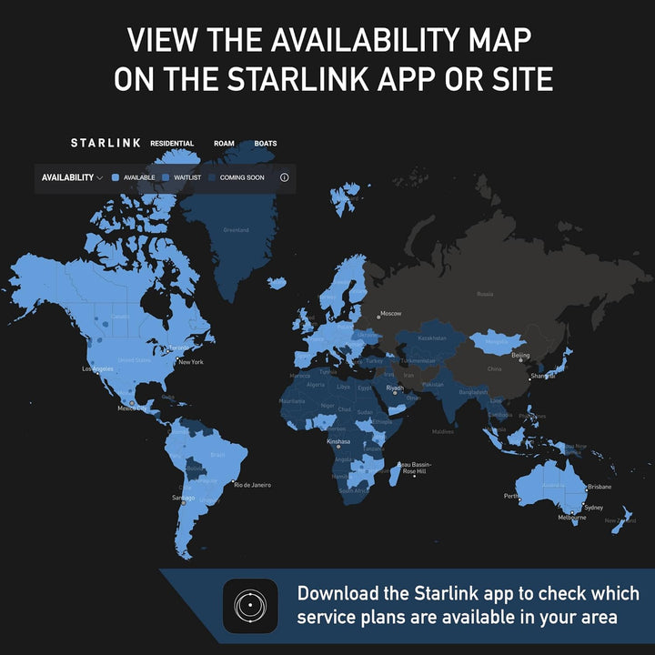 Kit estándar SpaceX Starlink Gen 3 Internet de alta