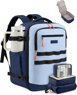 LOVEVOOK Mochila de viaje para computadora portátil para mujer, apr...