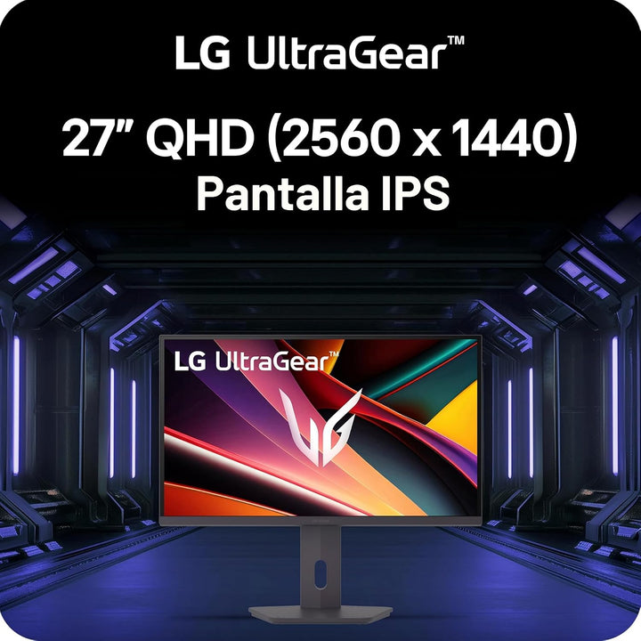 LG 27G610A-B Ultragear QHD (2560 x 1440) Monitor de juegos IPS de 2...