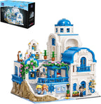 PANTASY Aegean Villa Architecture - Juego de construcción para adultos