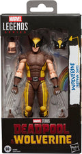 Marvel Legends Serie Wolverine (traje marrón), figura de acción