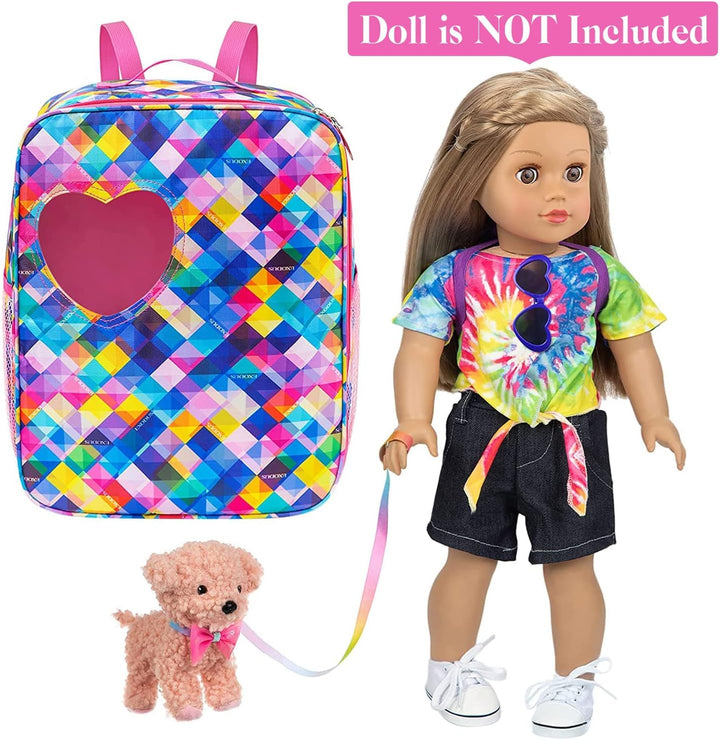 Ecore Fun Juego de 5 artículos para muñecas de 18 pulgadas con bols...