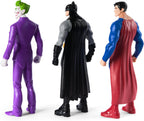 DC Comics - Juego de figuras de acción de Batman, Superman & The Joker, paquete