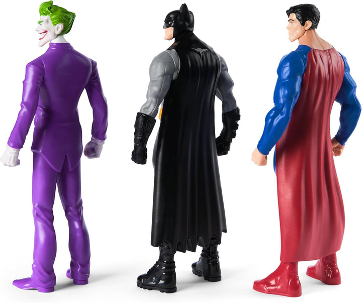 DC Comics Figura de acción de superhéroe: Batman, Superman y el Jok...