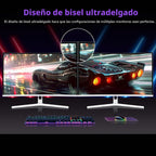 Z Z-EDGE Monitor de juegos curvo de 27 pulgadas, monitor de computa...