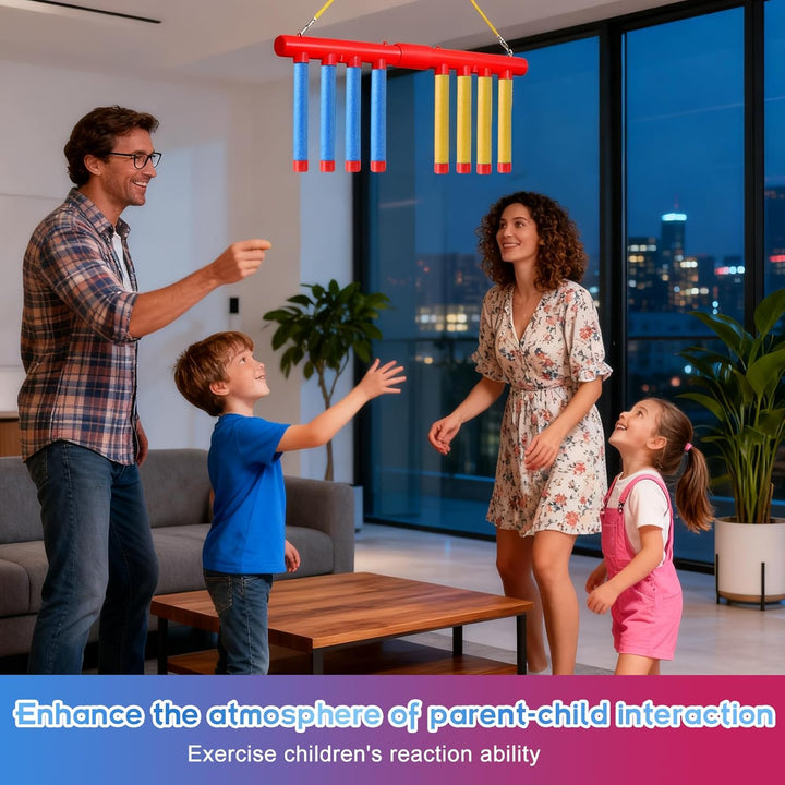 Maymalze Juego de desafío Reflex Sticks con control remoto en 3 mod...