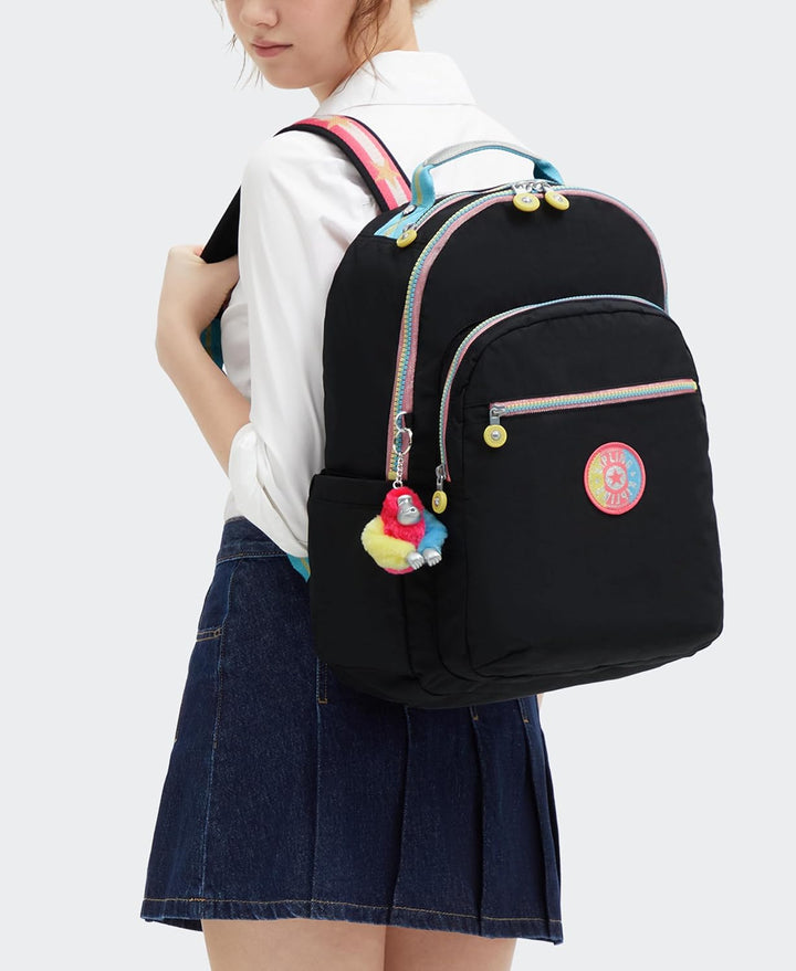 Kipling Mochila para portátil Seoul Fc de 15 pulgadas, duradera, es...