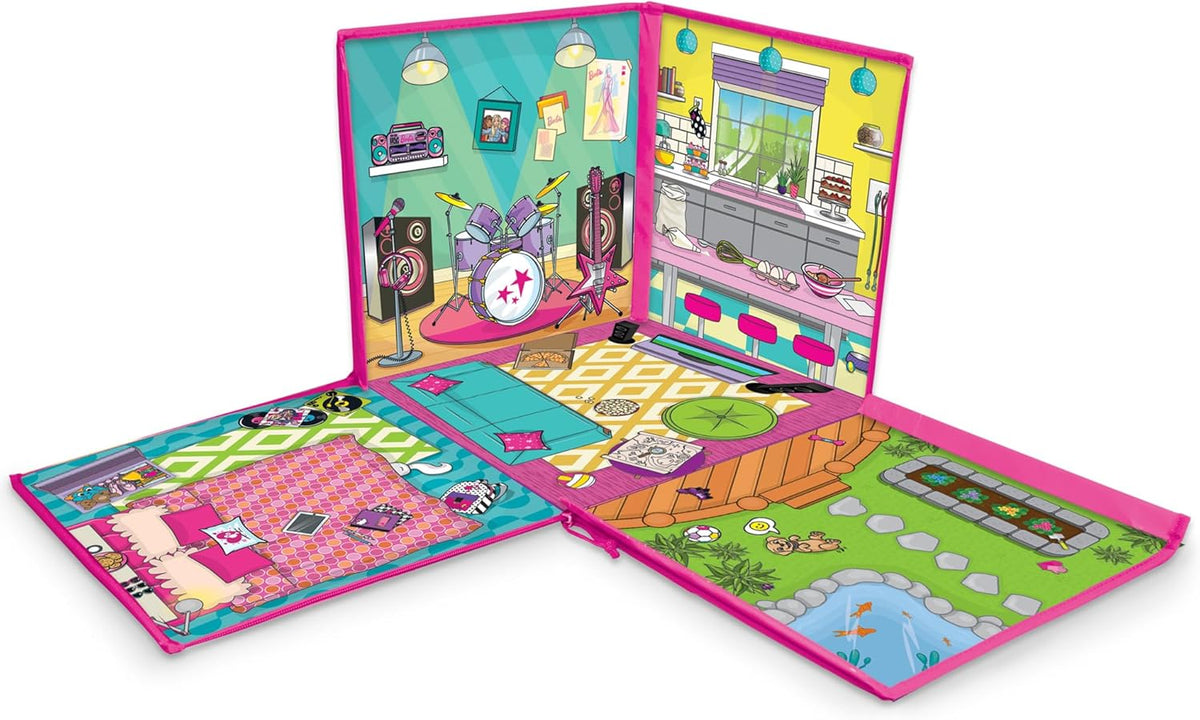 Caja ZipBin con cierres para guardar hasta 40 Barbies; se puede uti...