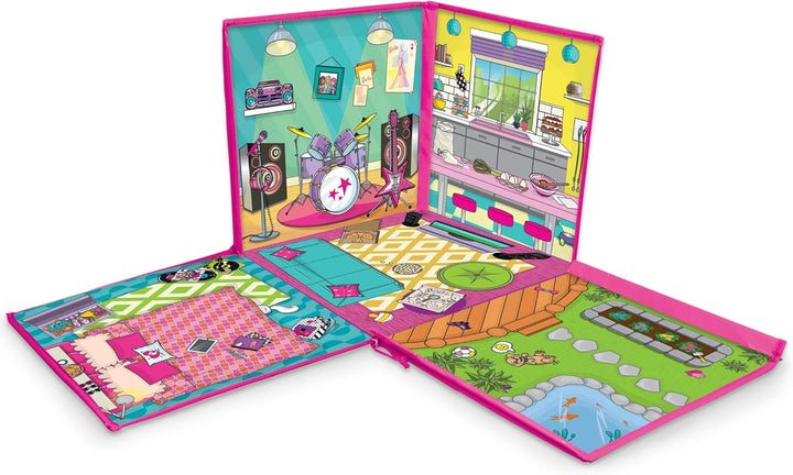 Caja ZipBin con cierres para guardar hasta 40 Barbies; se puede uti...