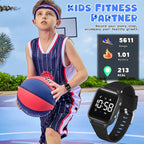 Relojes digitales para niños y niñas, reloj deportivo con rastreador de fitness, podómetro, alarmas, cronómetro, no necesita aplicación, reloj impermeable para niños, regalo para adolescentes