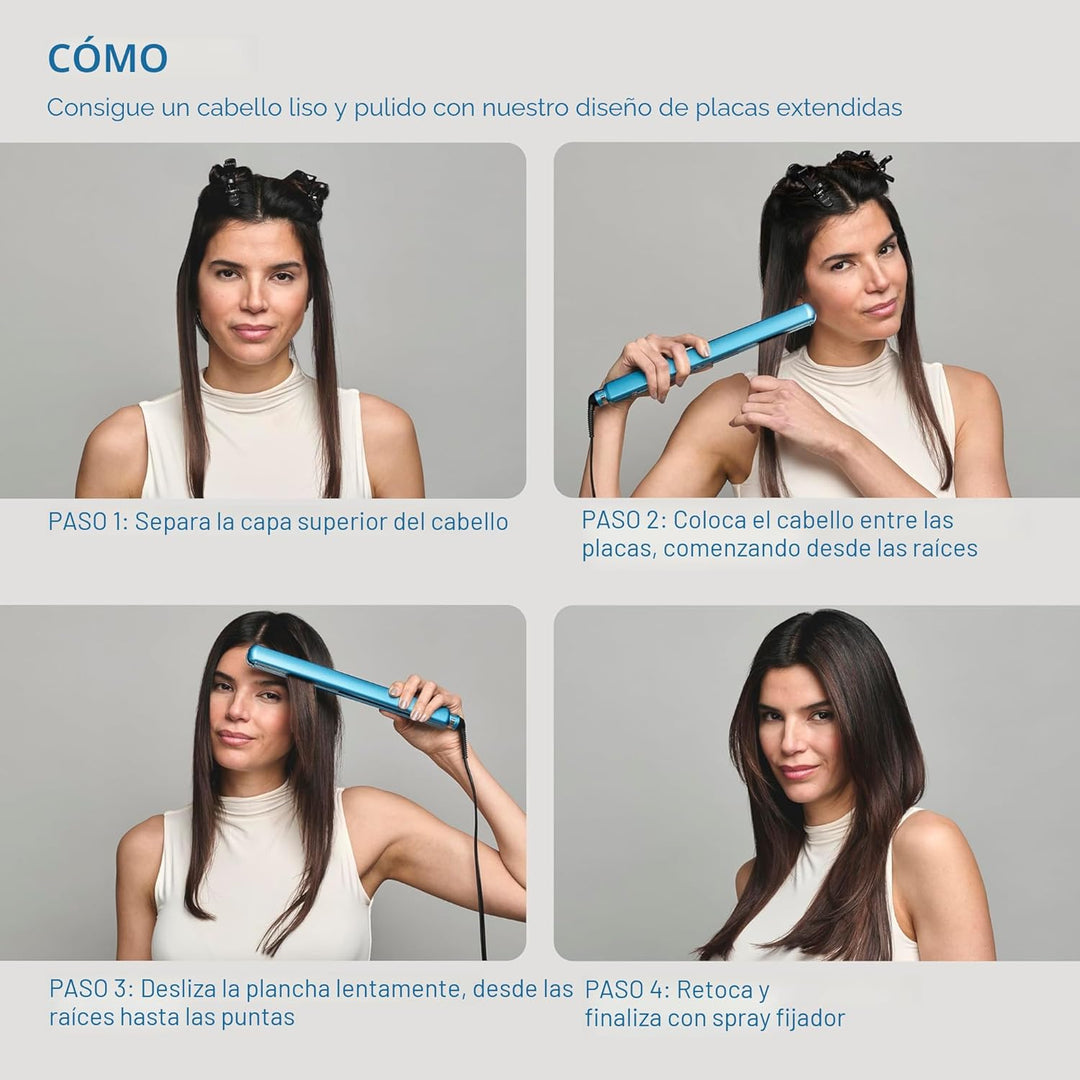 BabylissPRO Nano Titanium Ultra-Thin Hair Straightener, Professiona...