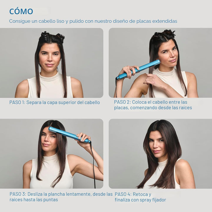 BabylissPRO Nano Titanium Ultra-Thin Hair Straightener, Professiona...