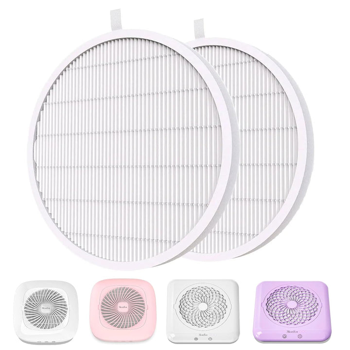 MelodySusie Filtro de repuesto para colector de polvo de uñas, paqu...