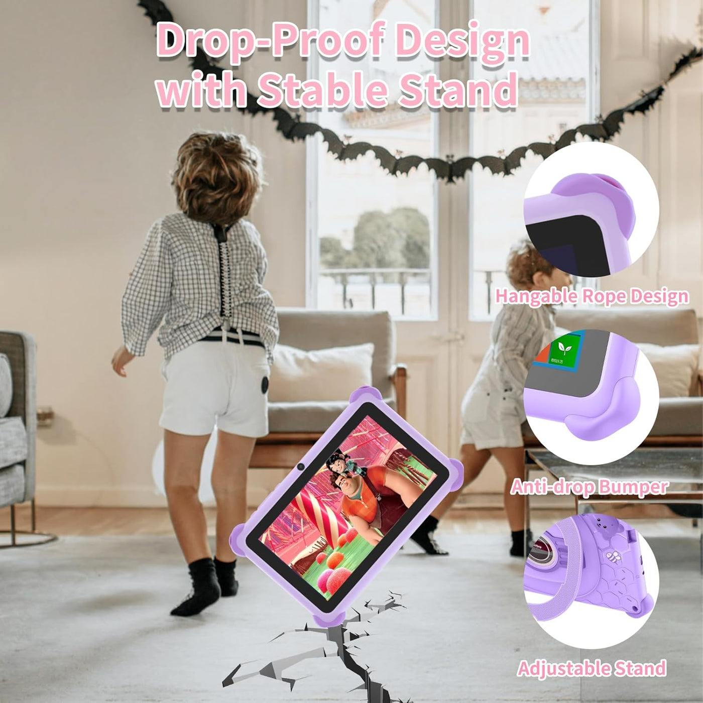 Tablet para niños de 7 pulgadas, tableta para niños de 32 GB, table...