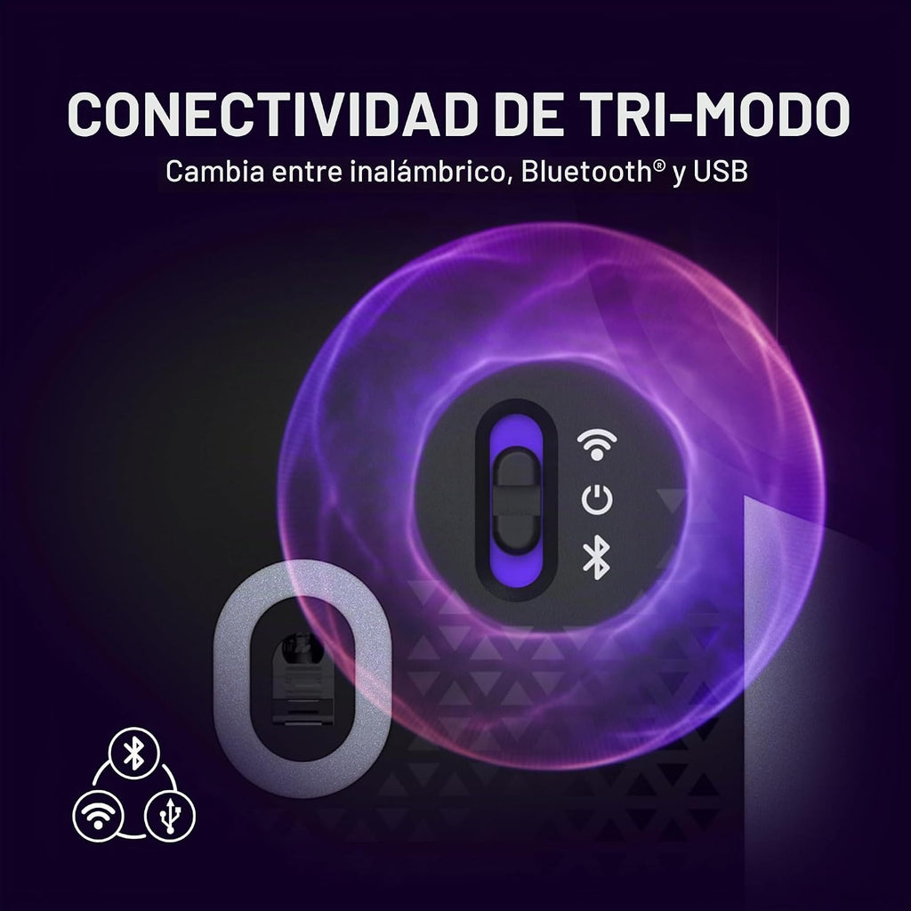 Turtle Beach Ratón para juegos RGB inalámbrico 8K de la serie Command MC5