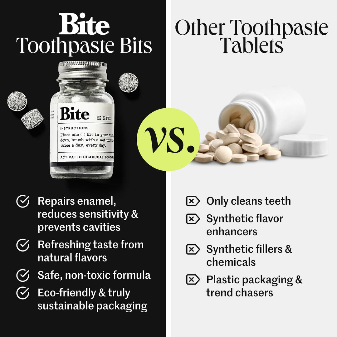 Bite Tabletas de pasta de dientes blanqueadoras \u2013 2 meses \u20...