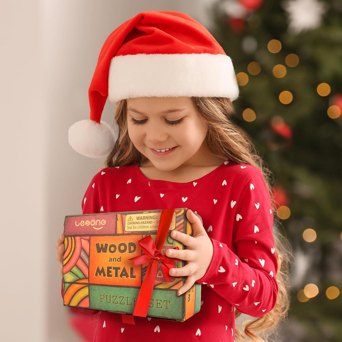 Rompecabezas de metal de madera, regalos de Pascua para niños y adolescentes, rompecabezas de cerebro desenredado de eslabones de hierro, juego de entrelazado, anillo chino, juguete mágico para recuerdos de fiesta, niños y adultos, desafío paquete de 32