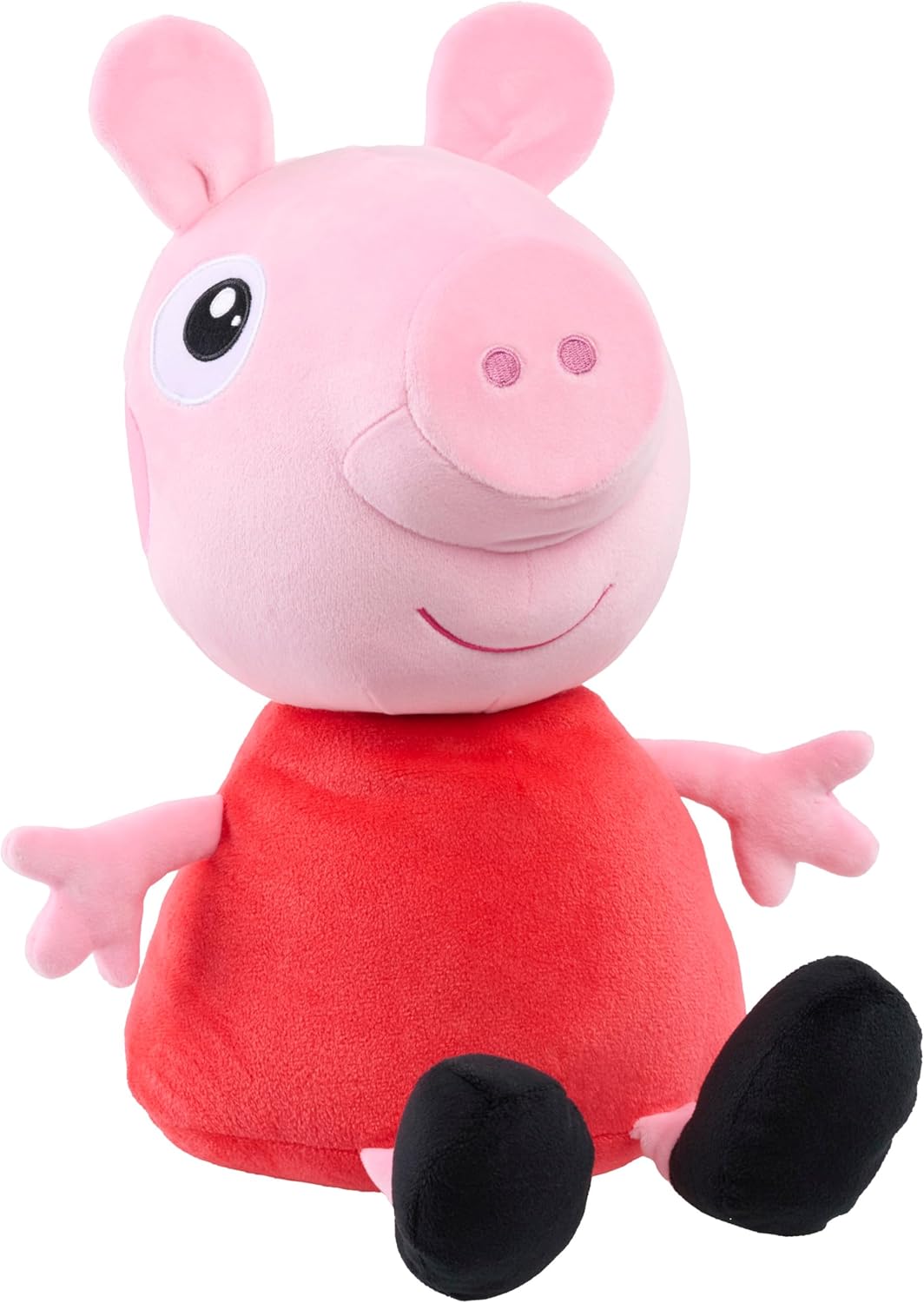 Peppa Pig - Peluche grande con peso de 2 libras, animal de peluche...