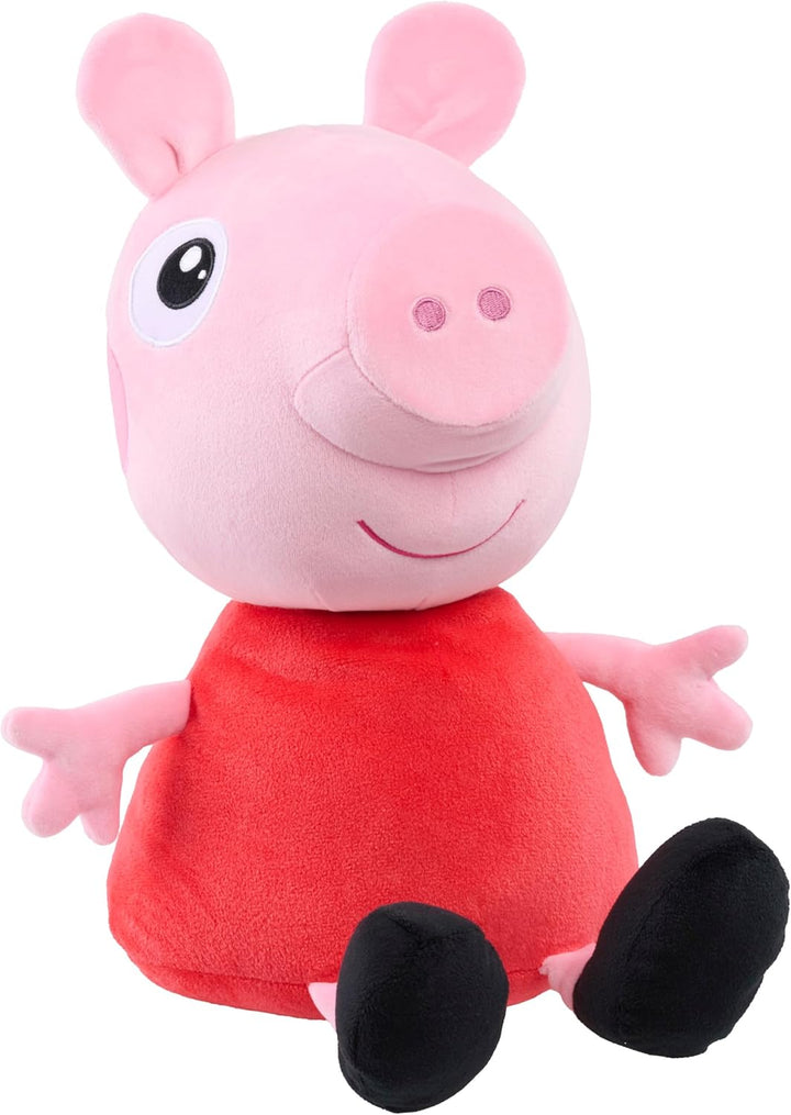 Peppa Pig - Peluche grande con peso de 2 libras, animal de peluche...