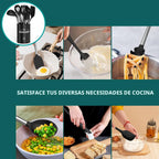 Umite Chef Juego de utensilios de cocina, 15 utensilios de cocina de