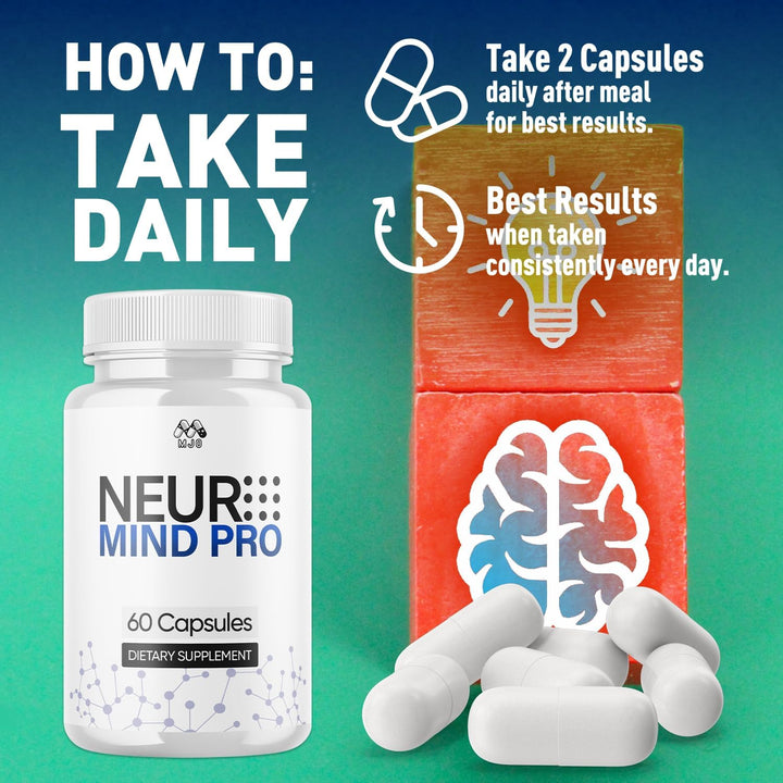 Neuro Mind Pro Capsules, pastillas oficiales de NeuroMind Pro para...