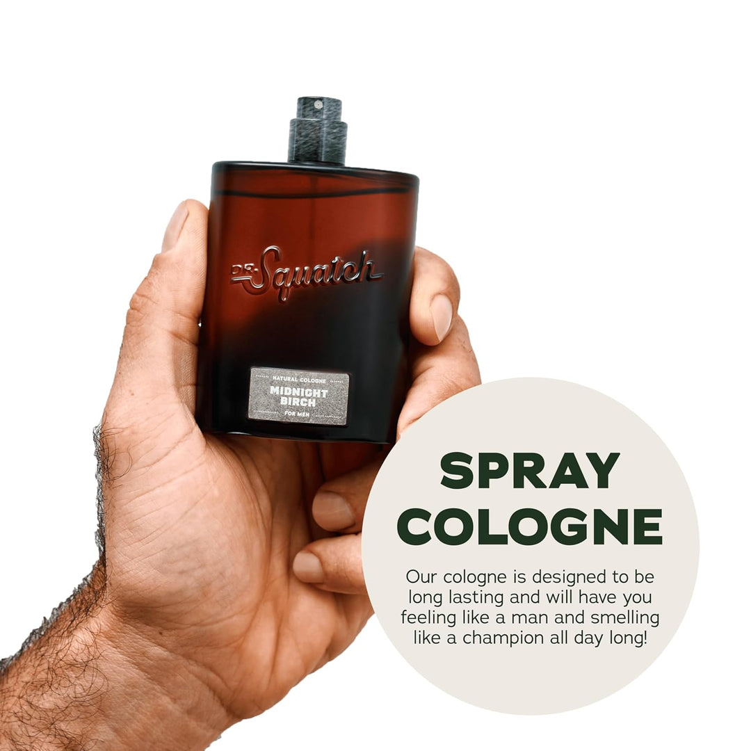 Dr. Squatch Colonia natural para hombres, tecnología Scent-Lock e i...