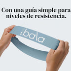 Bala Bands Bandas de Resistencia, Bandas Elásticas para Glúteos para Entrenamiento en Casa, 5 Piezas