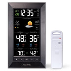 AcuRite Pronosticador digital vertical del tiempo con temperatura interior