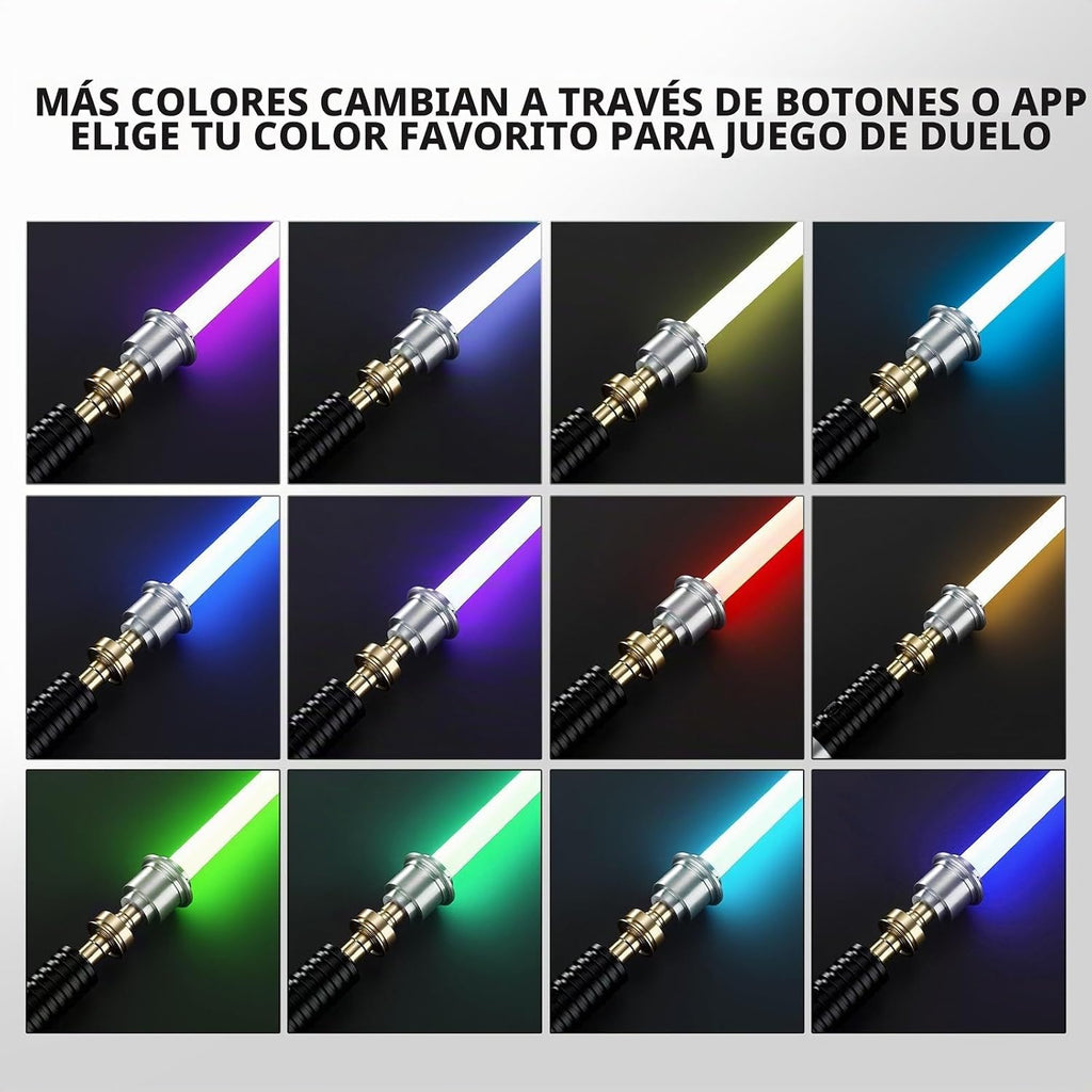 BSTSABER Sable de luz, suave oscilación de duelo, sable de luz de duelo