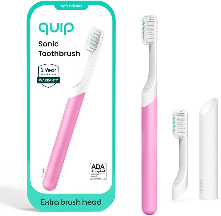 Quip - Cepillo de dientes sónico para adultos con temporizador - In...