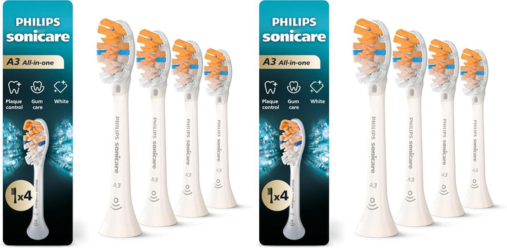 Philips Sonicare A3 All-in- - Cabezales de repuesto originales para...