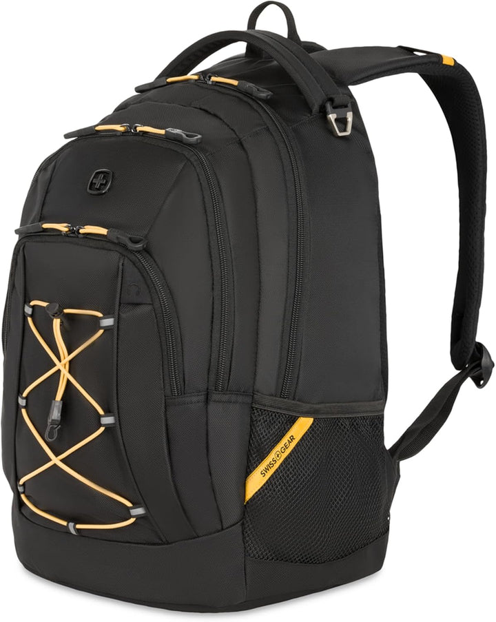 SwissGear 1186 Travel Gear Mochila Bungee Ligera, Negro\/Dorado, 17...