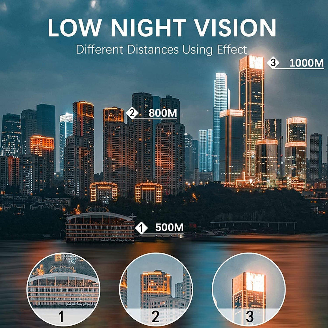 Telescopio monocular 80x100 de alta potencia Monoculares