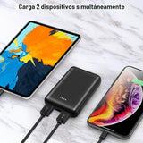 FERNIDA Cargador portátil de batería USB 5V 3A de 10000 mAh para ch...