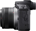 Canon Cámara sin espejo EOS R100 con lentes de 0.709-1.772