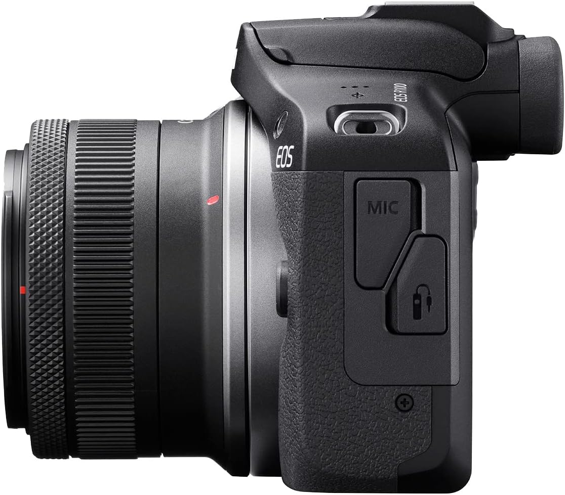 Canon Cámara sin espejo EOS R100 con lentes de 0.709-1.772