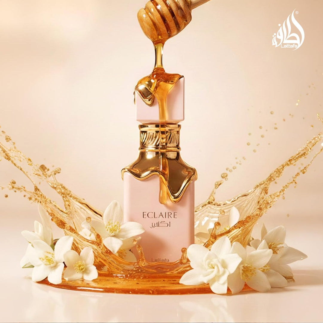 Lattafa Eclair - Vainilla, Caramelo, Dulce, Floral - Eau de Parfum...