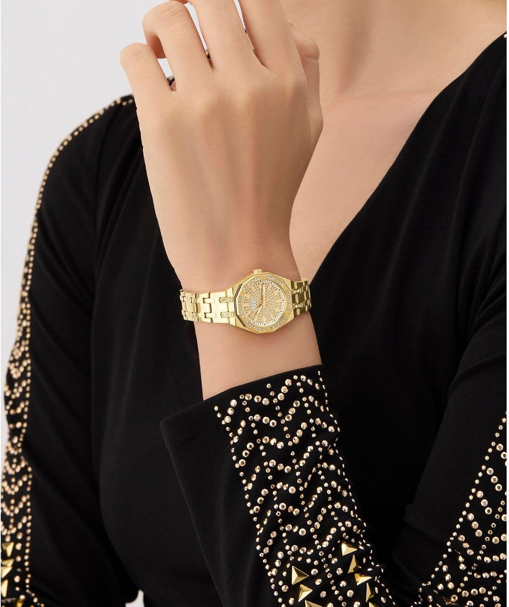 Reloj analógico para mujer GUESS, 25 mm | Resistencia al agua 30M