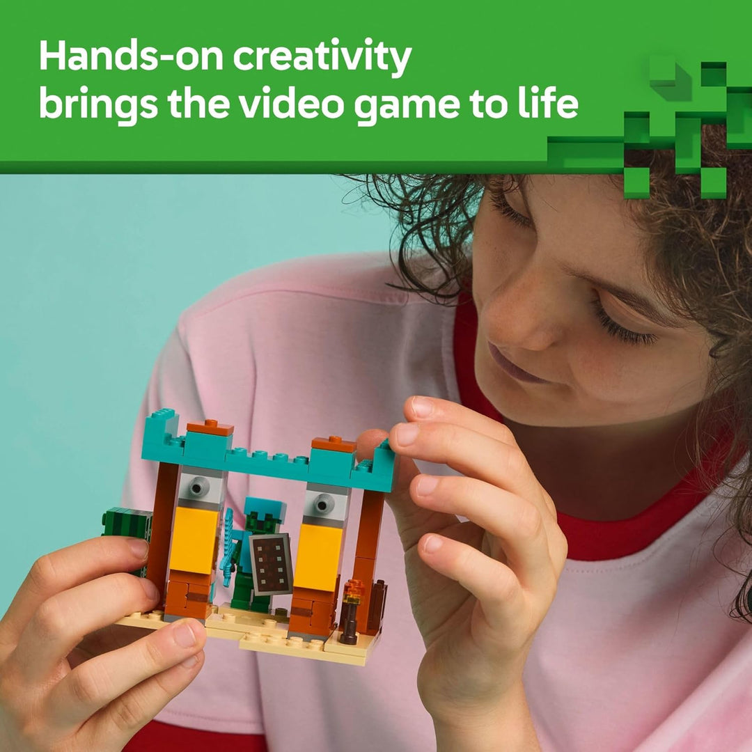 LEGO Minecraft The Illager Desert Patrol Figuras de