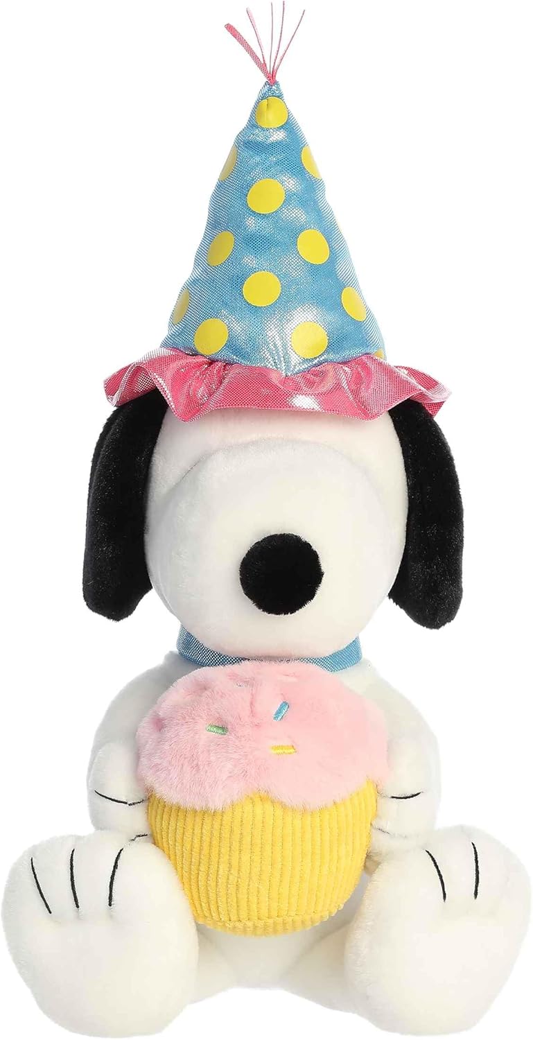 Aurora® Adorable Snoopy™ de Cumpleaños de Peanuts® Animal